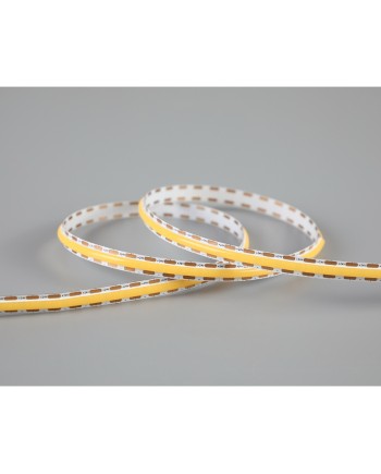 TIRAS LED STRIPS*TIRA LED 24V COB 12w/m IP65 3000K ROLLO 5M